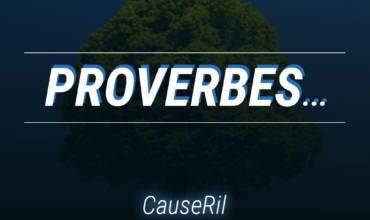 CAUSERIL Episode #3 PROVERBES…